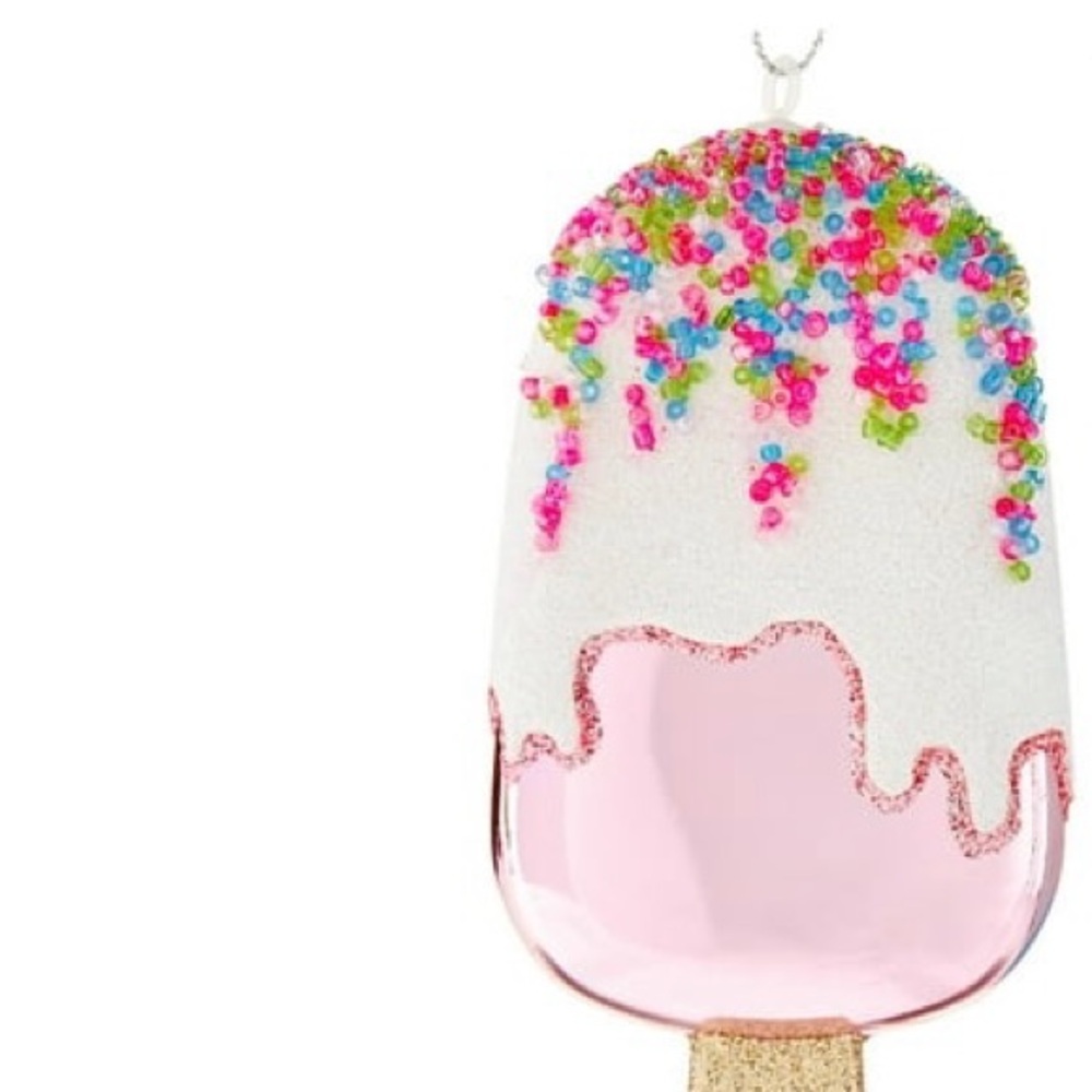Sparkly Ice Cream Ornament - Picture 2 of 2